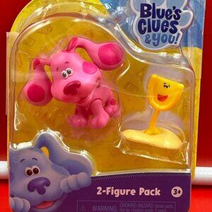 Nickelodeon Blue's Clues And You 2-Figure Playset Magenta And Shovel